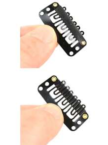20/40 Pieces Hair Clips Hair Extensions Snap Clip For Women Metal Wig Comb Clips For Hair Extensions