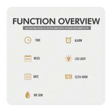 Skmei 女士电子手表防水闹钟秒表商务