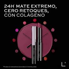 Labial Barra Mate Lbel Rouge Passion de larga duración con colageno - Nuevo Forever - Rojo Pasion Rouge Passion - Ver 8