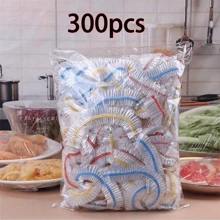 100/300/500pcs Disposable Elastic Food Bowl Protector For Kitchen, Stretchable Food Cover, Suitable For Bowls And Plates Of Different Sizes 2-9.5 Inches, Lightweight And Easy To Carry,Kitchen Stuff Camping - Multicolor - View 9