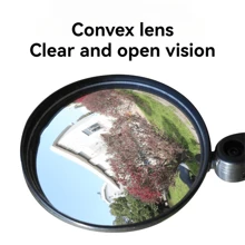 2pcs Adjustable 360° Rotating Bicycle Rearview Mirror - Wide Angle Bike Handlebar Mirror, Fits All Bicycles - Perfect For City Riding, Short-Distance Travel, Outdoor Adventure And Gift - Multicolor - View 7