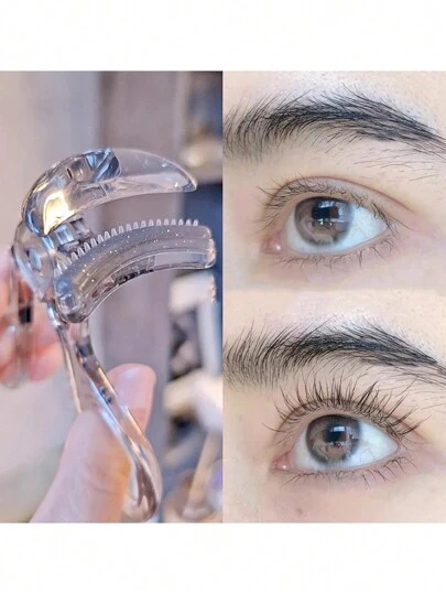 1支装全新限量版轻巧睫毛夹，适合居家及户外使用。便携式迷你睫毛夹，适用于浓密或僵硬睫毛的化妆工具（粉色）。5秒轻松卷翘睫毛 - 快速打造自然卷翘，持久定型。化妆品，价格实惠，房间装饰，梳妆台，旅行，卧室，化妆配件，睫毛夹，价格实惠，圣诞礼物，化妆品，化妆工具，便宜货，礼物，女士礼物，圣诞礼物