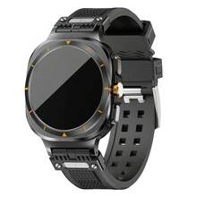 Dây đeo silicon thể thao tương thích với Galaxy Watch Ultra 47mm (2024), Dây đeo kết nối kim loại bằng thép không gỉ chắc chắn dành cho nam/nữ Galaxy Watch 7 Ultra - Samsung Galaxy Watch7 Ultra (47mm) - Xem 4