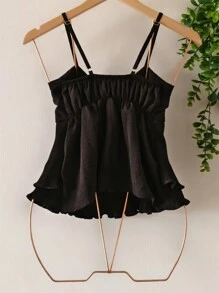 Women's Crop Top - màu đen - Xem 2