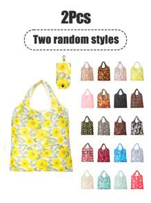 1 chiếc túi mua sắm/túi đi biển cỡ lớn chống thấm nước, có thể tái sử dụng - Túi đựng đồ tạp hóa gấp gọn, bền và có thể giặt máy. - Nhiều màu - Xem 23