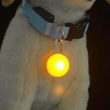 1 pieza Colgante luminoso LED para mascotas, Placa de identificación para mascotas - Multicolor - Ver 5