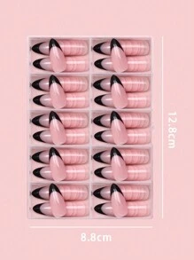 120 Pcs Pink Nails White French Medium Almond Square Pointed Bright Face Fake Nails (Red, Black, Light Blue, Blue, White, Press On Nails Almond Shape Press On Nails Young Girls Acrylic Nails Clear Almond Nail Kit For Gift Idea. Press On Nails Almond Shape Press On Nails Young Girls Acrylic Nails Clear Almond Nail Kit For Gift Idea Nails