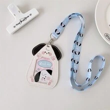 Cordón para tarjeta de identificación y llaves lindo para mujeres, niñas y estudiantes, soporte para tarjeta de identificación Kawaii - Multicolor - Ver 13
