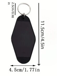 1pc, Y2K/B Bohemian Style Plastic Hot Girls Hit Curbs Motel Keychain, Keychain, Hotel Key Chain, Car Accessories, Creative Keychain, Backpack Pendant, Bag Charms, Birthday Gifts, Party Favors Halloween School