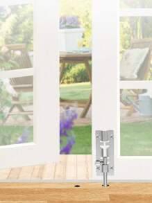 1 Stück Edelstahl Türschieberiegelschloss