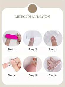 10 peças de unhas postiças artesanais, unhas brancas com strass, adesivos, pingentes para unhas, cola para unhas, lixa de unha, esmalte em gel, francesinha, listras, unhas postiças estilo gota d'água com cobertura total, adequadas para festas/festivais de música e uso diário S47 Nail Supplies Unhas