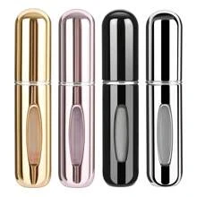 4pcs Portable Perfume Atomizers - Refillable Travel Perfume Bottles 5ml Spray Bottles - Refillable Mini Perfume Bottles - Refillable Leak-Proof Travel Perfume Atomizers