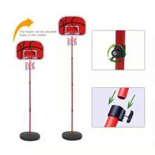 170cm Basketball Hoop Net Backboard Stand Set Adjustable Free Standing - 170 - 查看 7