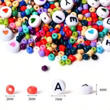 Personalized DIY Beaded Bracelet Customization. Customize The Bracelet You Need - White - View 5