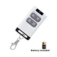 1 pieza Control remoto inalámbrico de clonación RF de 433MHz de copia fuerte para abridores de puerta de garaje eléctricos, copiadora - Multicolor - Ver 3