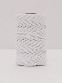 Cuerda de macramé de 3 mm x 50 m, cuerda retorcida colorida, cuerda, hilo de macramé para tapices de pared, colgadores de plantas, manualidades, proyectos de decoración DIY - Beis - Ver 3