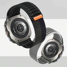Correa de nailon compatible con Samsung Galaxy Watch Ultra de 47 mm, brazalete de bucle deportivo sin espacios compatible con SAMSUNG ULTRA Galaxy Ultra, ajuste rápido para Galaxy Watch 8/8 Classic - Para reloj 7 Ultra 47mm - Ver 5