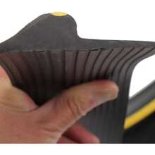 Garage Door Seal 16ft Floor Rubber Threshold Heavy Duty Rubber Draft Stopper Waterproof Draft Stopper For Garage Protection - Black - View 5