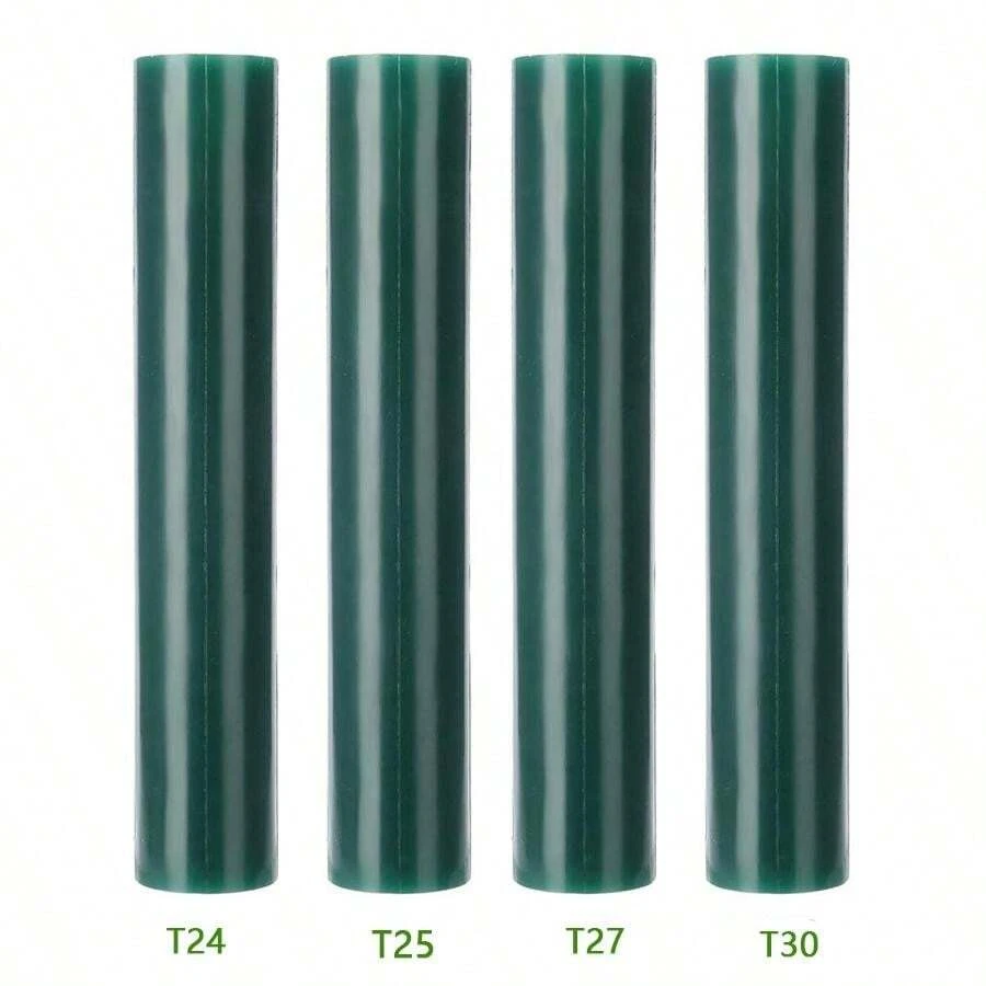 Carved Wax Ring Mold, Green Round Shape Wax Tube, Solid Wax For Jewelry