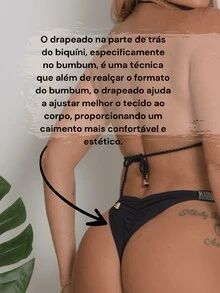 Summer Luxury Rhinestones Rhinestones Tie-Up Bikini Double Lining - trắng - Xem 4