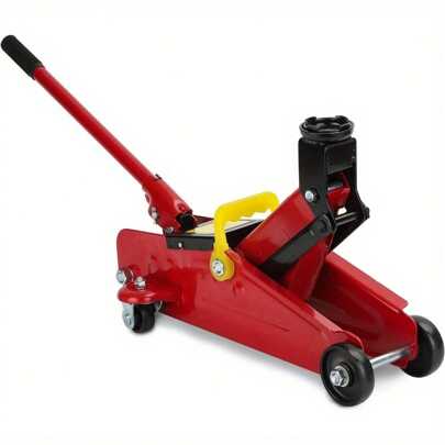 2 Tonne Hydraulic Trolley Jack Lift Height 135-320mm Low Profile Floor Car Jack For Cars And Other Vehicles Portable Garage And Workshop Equipment With Carrying Case