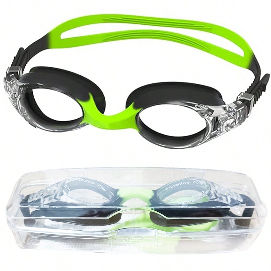 1pc Comfortable Swimming Goggles For Boys/Girls, Frame Waterproof Anti