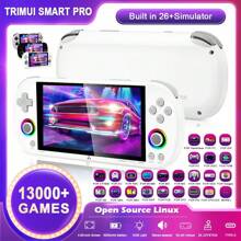 圣诞装饰 128G 256G Trimui Smart Pro 手持游戏机 4.96 英寸 IPS 屏幕 Linux 系统操纵杆 RGB 照明复古视频游戏播放器全新 - 彩色 - 查看 2