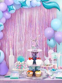 1 Bộ Giá Để Bánh Nàng Tiên Cá Màu Tím, Giá Để Bánh Cupcake, Khay Bánh Nhiều Tầng, Thích Hợp Cho Tiệc Tùng, Sinh Nhật Nàng Tiên Cá Màu Tím, Bàn Ăn Ngày Lễ, Trang Trí Bánh Tự Làm, Phụ Kiện Trang Trí Bánh Sinh Nhật, Khay Thức Ăn, Giáng Sinh - nàng tiên cá - Xem 6