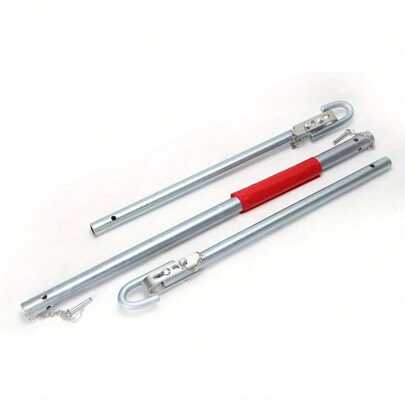 2 Ton Towing Bar 1.8m Heavy Duty Buffer Tow Pole Pulls Steel Emergency Breakdown Sturdy Tow Bar For Car Truck