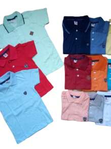 Kit 2 Polo Shirt Collar Kids Boys - Multicolor - View 7