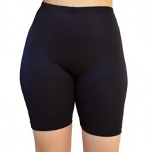 DELAÉ BeachWear Bermuda Second Skin Shorts Wear Underneath Dresses And Skirts Soft And Silky Touch Does Not Heat Up Polyamide - 黑色 - 查看 1