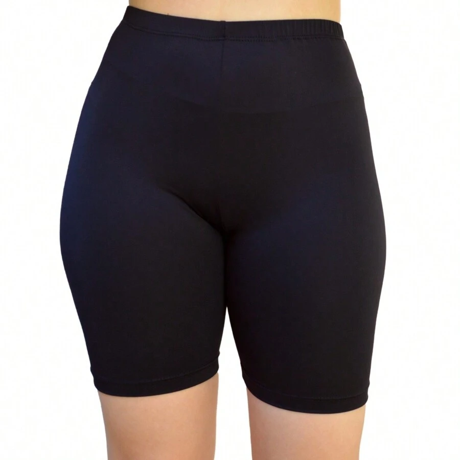DELAÉ BeachWear Bermuda Second Skin Shorts Wear Underneath Dresses And Skirts Soft And Silky Touch Does Not Heat Up Polyamide - 黑色 - 查看 1