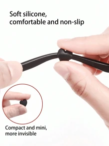 6 sztuk okularów w kształcie serca, antypoślizgowe nakładki na okulary, miękkie silikonowe antypoślizgowe nakładki na nogi okularów z haczykami na uszy, akcesoria do mocowania nóg oczu, gadżety zapobiegające upadkom, odpowiednie do szerokości nóżek okularów 3-8 mm, dla mężczyzn, kobiet, przyjaciół, par i rodziny, pasek, okulary