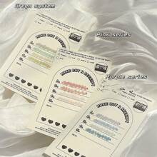 4 Stücke Farbverlauf Doppelkopf Textmarker Set im Ins-Stil, hoher ästhetischer Wert, Schlüsselfarben Markierstift, Handschrift, Graffiti Spezialstifte - mehrfarbig - Übersicht 6