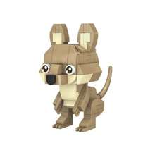 Model de animale drăguț din desene animate Mini blocuri de construcție Jucărie de asamblare, cadou creativ și decorare birou Decorarea camerei Cadouri de iarnă Blocuri de culoare Blocuri de culoare, Jucării pentru copii, Mini blocuri, Jucării pentru băieți, Blocuri de construcție pentru vaci, Blocuri de construcție Copii, Cadouri pentru copii