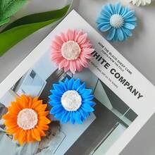 Decoración de vela perfumada con forma de margarita y girasol - Multicolor - Ver 5