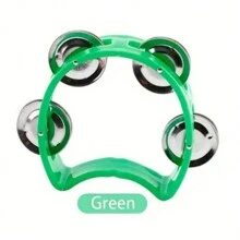 4pcs/Set Four-Bell Tambourine, Perfect For Stage Performance, Dance Party, Musical Instrument,Drum Sticks,Star Tambourine,Lollipop Drum,Meditation,Tambourine For Dance,Small Tambourine,Koshi Bell,Drum>Pvc,Foot Tambourine - Multicolor - View 9