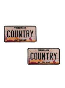 Miếng vá thêu ủi thời trang Cowboys dành cho mũ lưỡi trai - Hoàn hảo cho quần jean, áo khoác, trang trí ba lô - Nhiều màu - Xem 4