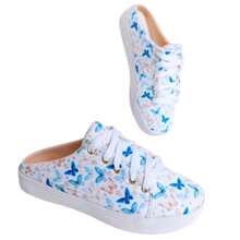 Women's Mule Babouche Tennis Fashion - Màu xanh lam - Xem 2