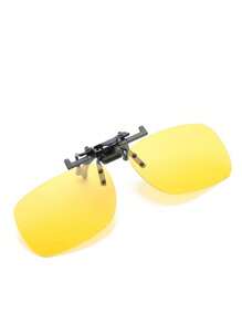 Occhiali da miopia con montatura in plastica classica a molletta, stile retrò quadrato da aviatore, adatti per sport all'aperto, ciclismo, guida, pesca e altre occasioni - Multicolore - Visualizzare 11