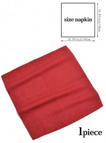 1/6pcs Linen Napkins, Soft & Smooth Linen Napkins, Can Be Folded Into Crown, Opera Fan, Triangle, Rose, French Pleats, Wine Glass Ear Shapes, Suitable For Room Decor, Dining Table Decor, Home Decor, Suitable For Festivals, Parties, Birthdays, Weddings And Dinners