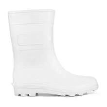 Rain Boots High Top Lightweight Plastic Garden Cleaning - 白色 - 查看 5
