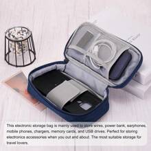 1pc Elektronica Organizer Reiskabel Tas Tas Voor Het Opbergen Van Technische Accessoires Kabels Snoeren Oplader Powerbank Muis Oortelefoons Headset Kabel Opbergtas Powerbank Tas Reis Organizer Tassen Opbergtas Oortelefoon Tas - Veel kleurig - Bekijken 1