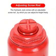 5 Ton Heavy Duty Truck Caravan Car Van Boat Hydraulic Lifting Ram Bottle Jack - Red - View 9