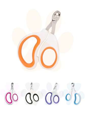 1pc Rounded Hole Pet Nail Clippers To Protect Nail Vessels, Pet Grooming Nail Trimmer
