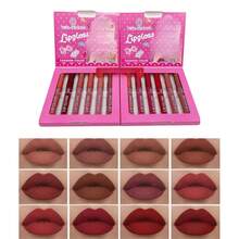 Set 6 Labiales Gloss Tipo Matte - Rojo - Ver 2