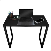 Desk Computer Table Notebook Office Study Table - 黑色 - 查看 2