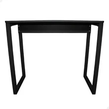 Desk Computer Table Notebook Office Study Table - 黑色 - 查看 9