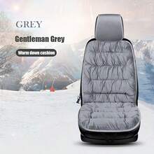 汽车座椅垫 - 贴合、厚实舒适靠背、易于清洁和拆卸，适用于所有车辆汽车座椅套全套汽车座椅套 - 彩色 - 查看 9