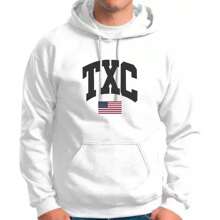 TXC Country Texas Kangaroo Country Sweatshirt - 白色 - 查看 1